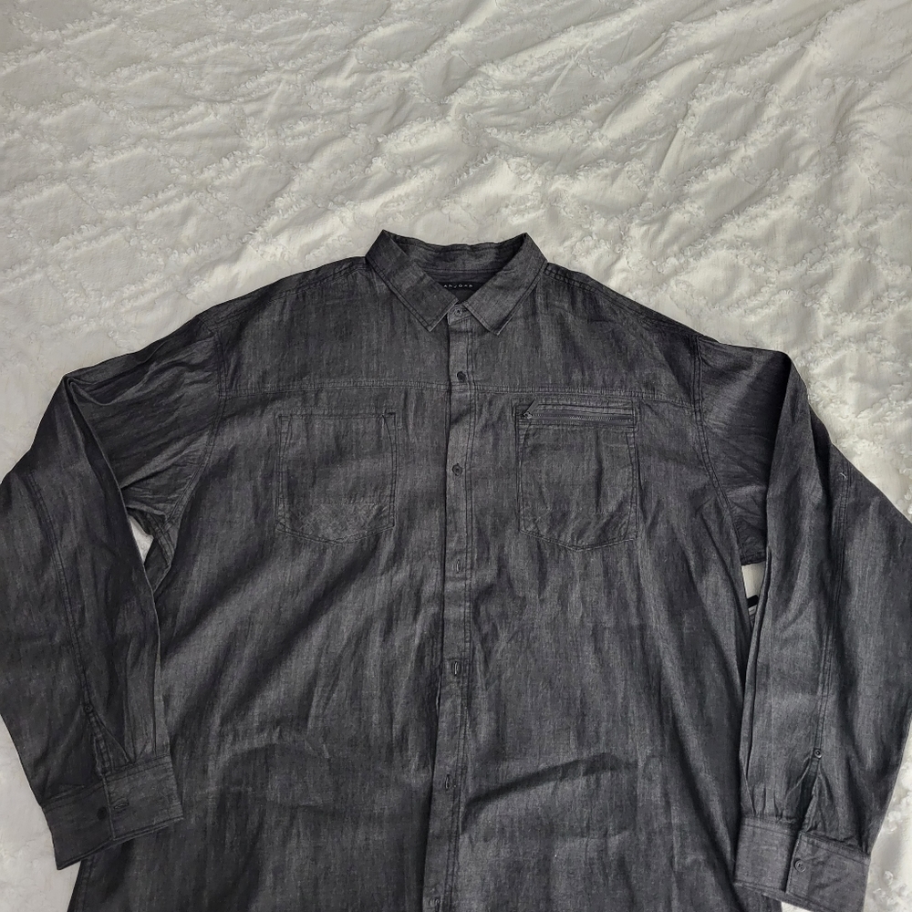 SEAN JEAN Mens Long Sleeve Button Up Shirt